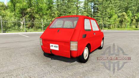 Fiat 126p v4.0 для BeamNG Drive