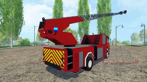 Mercedes-Benz Actros 4141 Belgian Fire Truck для Farming Simulator 2015