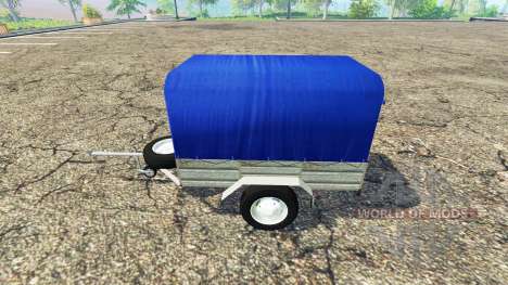 Car trailer для Farming Simulator 2015