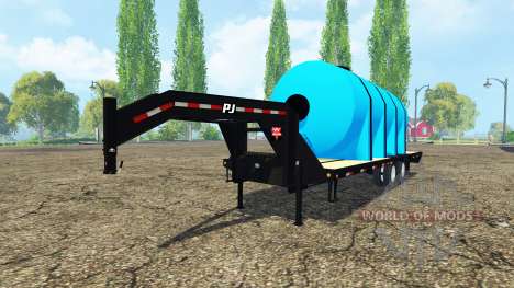 PJ Trailers Gooseneck fertilizer для Farming Simulator 2015
