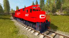 Canadian Pacific Train для Farming Simulator 2017