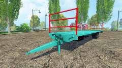 Прицеп платформа для Farming Simulator 2015