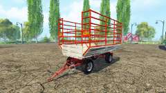 Сеновозный прицеп v1.1 для Farming Simulator 2015