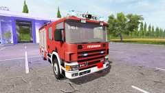 Scania 94D 260 Feuerwehr для Farming Simulator 2017