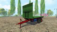 Eigenbau Ballenwagen для Farming Simulator 2015