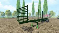 Semi-trailer timber для Farming Simulator 2015