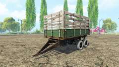Тракторный самосвальный прицеп для Farming Simulator 2015