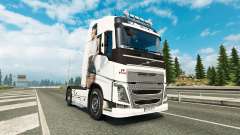 Скин Antonia на тягач Volvo для Euro Truck Simulator 2