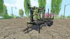 Timber trailer для Farming Simulator 2015
