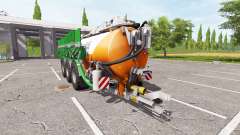 Kaweco 30000l orange для Farming Simulator 2017