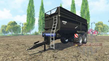 Krampe Bandit 750 black edition для Farming Simulator 2015