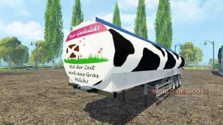 Молоковозный полуприцеп Fliegl v0.9 для Farming Simulator 2015