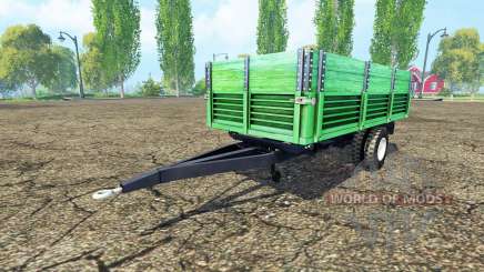 Tractor flatbed trailer для Farming Simulator 2015