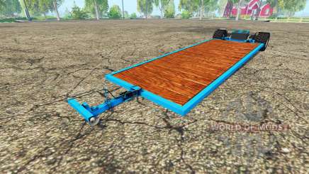 Low platform trailer v3.0 для Farming Simulator 2015