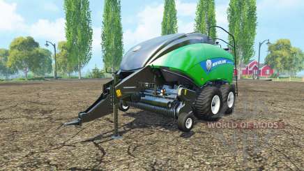 New Holland BigBaler 1290 gras bale v2.0 для Farming Simulator 2015
