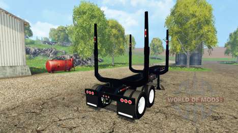 Logging semitrailer для Farming Simulator 2015