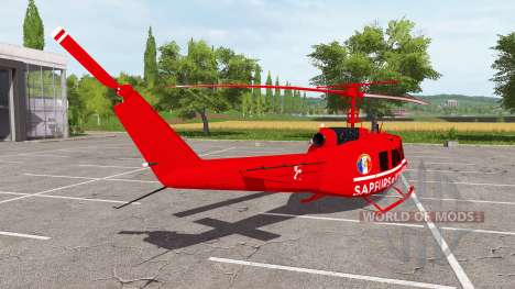 Bell UH-1D sapeurs-pompiers для Farming Simulator 2017