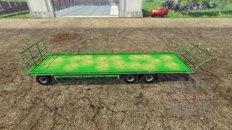 Universal bale trailer для Farming Simulator 2015