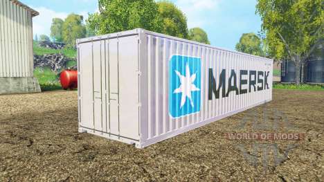 Container 40ft Maersk для Farming Simulator 2015