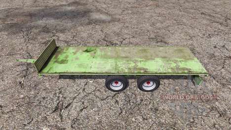 Tractor trailer platform для Farming Simulator 2013