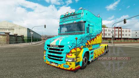 Скин McKays by Vince на тягач Scania T для Euro Truck Simulator 2