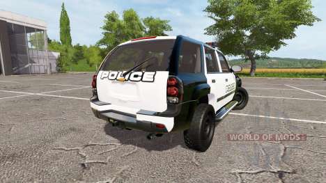 Chevrolet TrailBlazer Police для Farming Simulator 2017