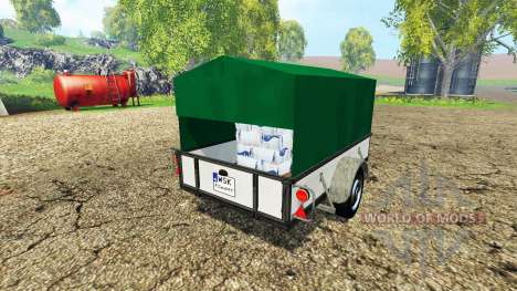 Service car trailer v1.7 для Farming Simulator 2015