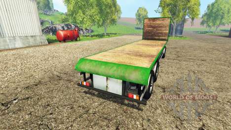 Bale trailer v1.1 для Farming Simulator 2015