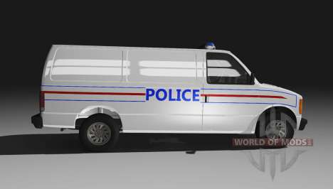 Gavril H-Series Police Nationale v1.6 для BeamNG Drive