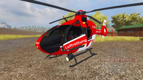 Eurocopter EC135 T2 DRF для Farming Simulator 2013
