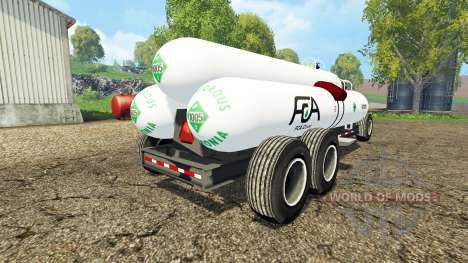 Triple Tank Wagon для Farming Simulator 2015