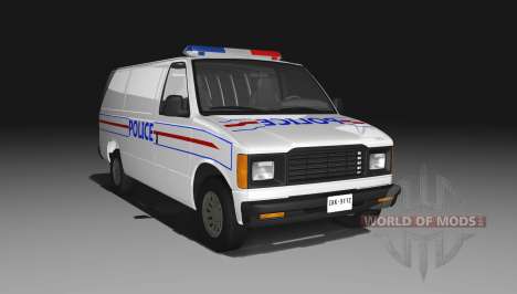 Gavril H-Series Police Nationale v1.6 для BeamNG Drive