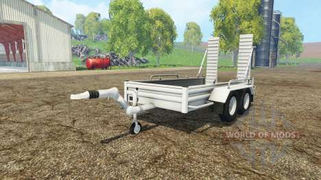 Car trailer YSM для Farming Simulator 2015
