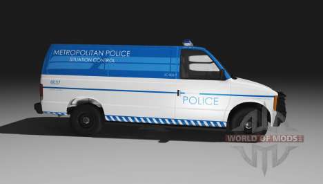 Gavril H-Series Metropolitan Police для BeamNG Drive