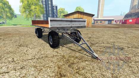 Fortschritt HW 80 bale trailer для Farming Simulator 2015