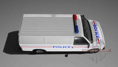 Gavril H-Series Police Nationale v1.6 для BeamNG Drive