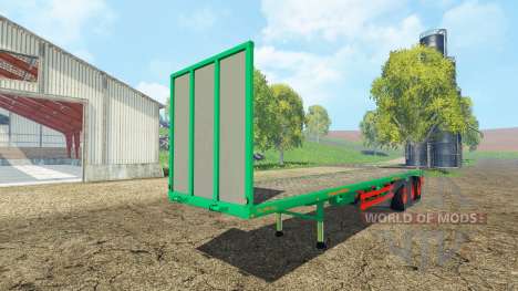 Aguas-Tenias platform trailer для Farming Simulator 2015