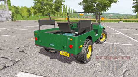 Jeep CJ-5 1972 для Farming Simulator 2017