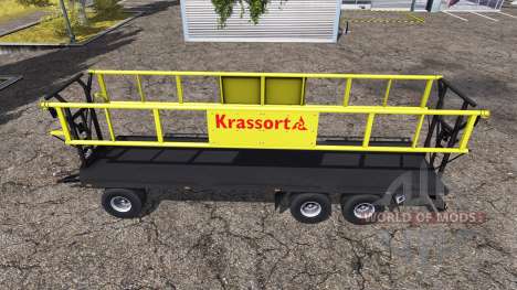 Krassort bale trailer v1.1 для Farming Simulator 2013