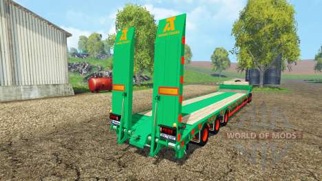 Aguas-Tenias low semitrailer v2.0 для Farming Simulator 2015