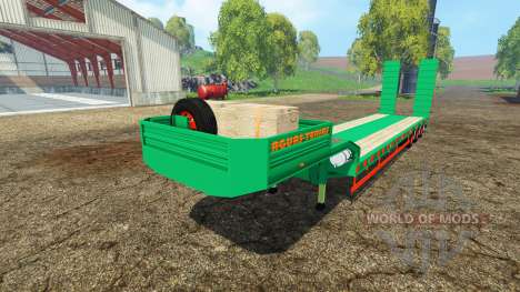 Aguas-Tenias low semitrailer v3.0 для Farming Simulator 2015