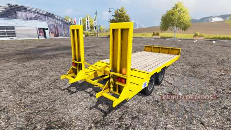 Kane low loader trailer для Farming Simulator 2013