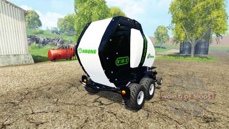 Krone Comprima V180 XC black v1.1 для Farming Simulator 2015