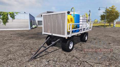 Service trailer v2.0 для Farming Simulator 2013