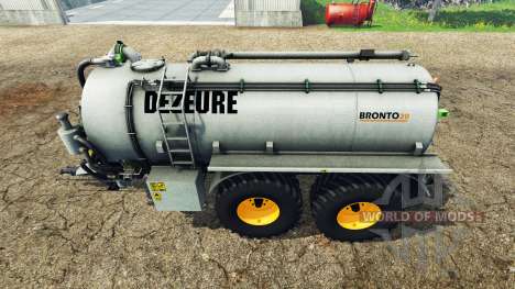 Dezeure Bronto 20 для Farming Simulator 2015