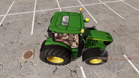 John Deere 6170R для Farming Simulator 2017