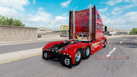 Скин Red Fantasy v2.0 на тягач Volvo VNL 780 для American Truck Simulator