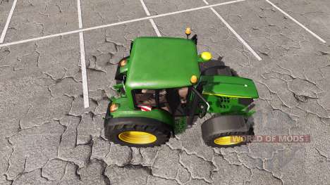 John Deere 6135M v1.5.5 для Farming Simulator 2017