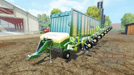 Krone ZX 550 GD rake для Farming Simulator 2015