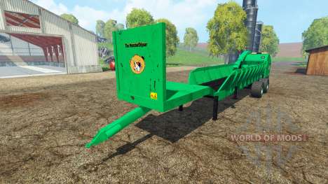 Щепорубительный полуприцеп v2.0 для Farming Simulator 2015